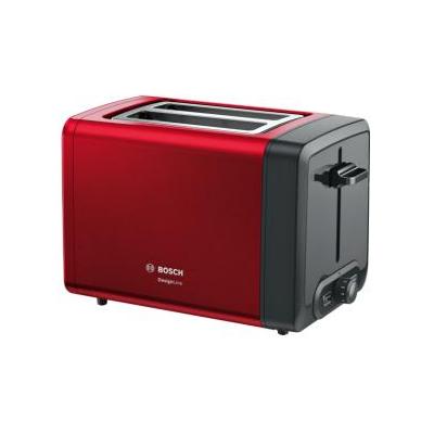 Bosch TAT4P424DE Toaster 2 Scheibe(n) 970 W Schwarz, Rot