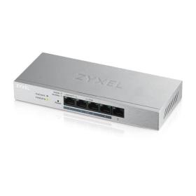 Zyxel GS1200-5HP v2 Géré Gigabit Ethernet (10 100 1000) Connexion Ethernet, supportant l'alimentation via ce port (PoE) Gris