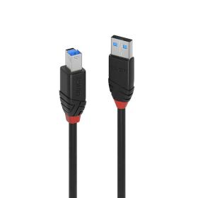 Lindy 43227 cable USB 10 m USB 3.2 Gen 1 (3.1 Gen 1) USB A USB B Negro