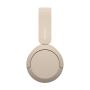 Sony WH-CH520 Casque Sans fil Arceau Appels Musique USB Type-C Bluetooth Socle de chargement Crème