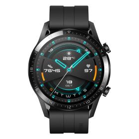 Huawei Watch GT 2 3,53 cm (1.39") AMOLED 46 mm Acier inoxydable GPS (satellite)