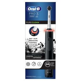 Oral-B Pro 3 80349852 electric toothbrush Adult Oscillating toothbrush Black, White