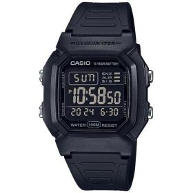 Casio W-800H-1BVES Uhr Armbanduhr Männlich Quarz Schwarz