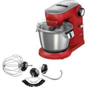 Bosch MUM9A66R00 robot de cocina 1600 W 5,5 L Rojo, Plata