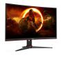 AOC G2 C27G2E BK écran plat de PC 68,6 cm (27") 1920 x 1080 pixels Noir, Rouge