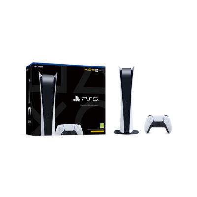 ▷ Sony PlayStation 5 Digital Edition C Chassis 825 GB Wifi Negro, Blanco