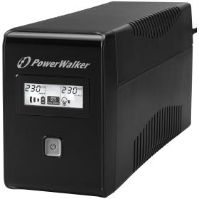 PowerWalker VI 850 LCD uninterruptible power supply (UPS) Line-Interactive 0.85 kVA 480 W