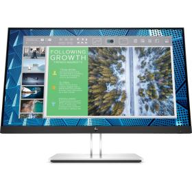 HP E-Series E24q G4 computer monitor 60.5 cm (23.8") 2560 x 1440 pixels Quad HD Black, Silver