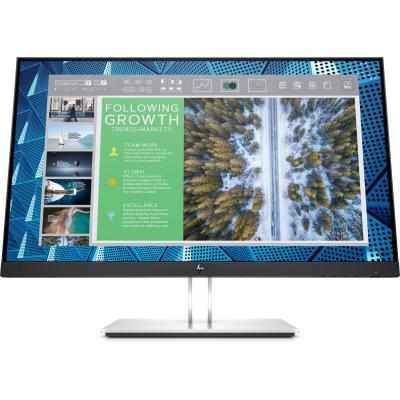 HP E-Series E24q G4 Computerbildschirm 60,5 cm (23.8") 2560 x 1440 Pixel Quad HD Schwarz, Silber