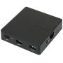 Targus DOCK412EUZ Notebook-Dockingstation & Portreplikator Kabelgebunden USB 3.2 Gen 1 (3.1 Gen 1) Type-C Schwarz