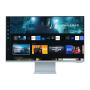 Samsung Smart Monitor M8 S32CM80BUU écran plat de PC 81,3 cm (32") 3840 x 2160 pixels 4K Ultra HD LCD Bleu