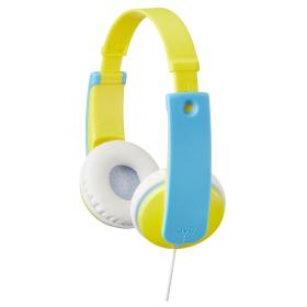 JVC HA-KD7-Y-E Auriculares Alámbrico Banda para cuello Música Azul, Amarillo