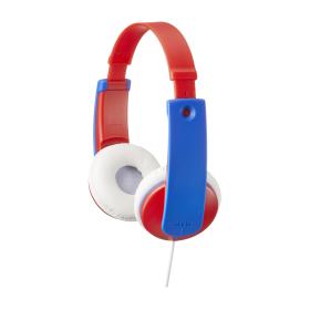 JVC HA-KD7-R-E Headphones Wired Head-band Music Blue, Red, White