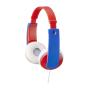 JVC HA-KD7-R-E Kopfhörer Kabelgebunden Kopfband Musik Blau, Rot, Weiß