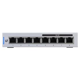 Ubiquiti UniFi US-8-60W Managed L2 Gigabit Ethernet (10 100 1000) Power over Ethernet (PoE) Grau