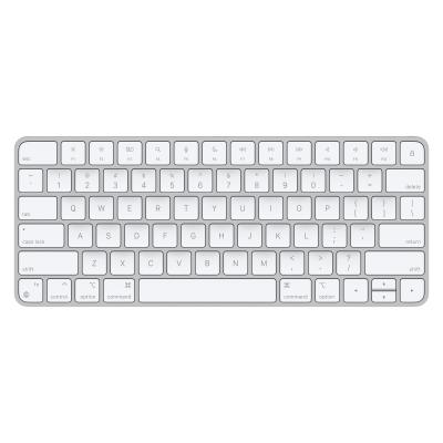 Apple Magic Tastatur USB + Bluetooth US Englisch Aluminium, Weiß