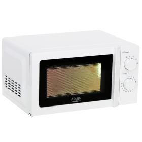 Adler AD 6205 micro-onde Comptoir Micro-onde simple 20 L 700 W Blanc