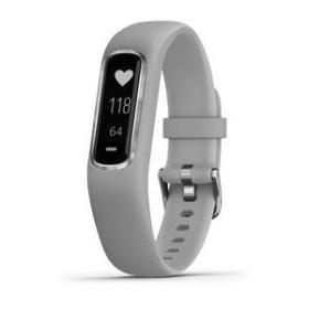 Garmin vívosmart 4 OLED Wristband activity tracker Grey, Silver