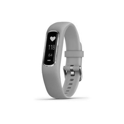 Garmin vívosmart 4 OLED Wristband activity tracker Grey, Silver