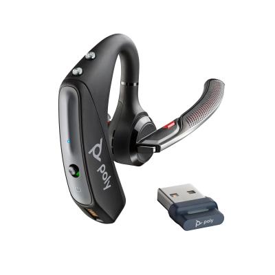 POLY Voyager 5200 Auriculares Inalámbrico gancho de oreja Car Home office Bluetooth Base de carga Negro