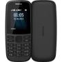 Nokia 105 4,5 cm (1.77") 73,02 g Negro Característica del teléfono