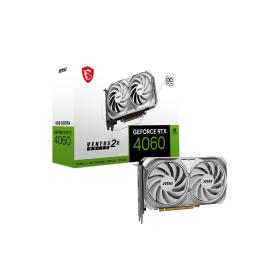 MSI GeForce RTX 4060 VENTUS 2X WHITE 8G OC NVIDIA 8 GB GDDR6