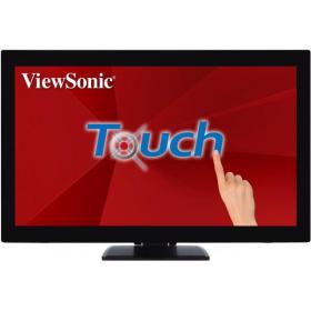 Viewsonic TD2760 écran plat de PC 68,6 cm (27") 1920 x 1080 pixels Full HD LED Écran tactile Multi-utilisateur Noir