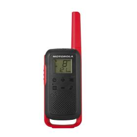 ▷ Motorola TALKABOUT T62 two-way radio 16 channels 12500 MHz Black, Red | Trippodo