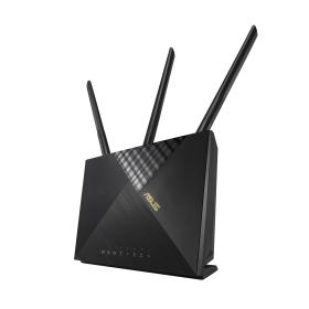 ASUS 4G-AX56 WLAN-Router Gigabit Ethernet Dual-Band (2,4 GHz 5 GHz) Schwarz