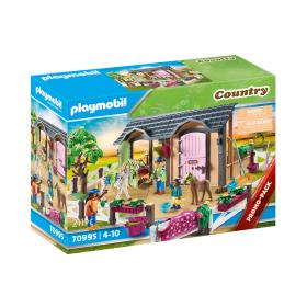 Playmobil Country Reitunterricht mit Pferdeboxen