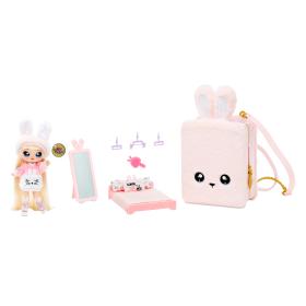 Na! Na! Na! Surprise 3-in-1 Backpack Bedroom Playset- Pink Bunny