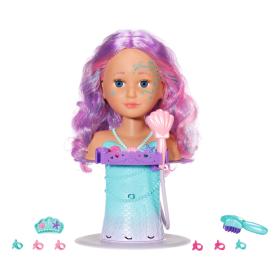BABY born Sister Styling Mermaid Head Bath doll Multicolour