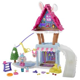 Enchantimals Hoppin' Ski Chalet with Bevy Bunny Puppenhaus