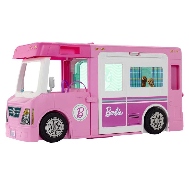 Jeu de poupée Barbie Camping-car de rêve de Mattel