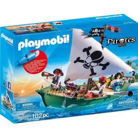 Playmobil Pirates Chaloupe des avec moteur submers