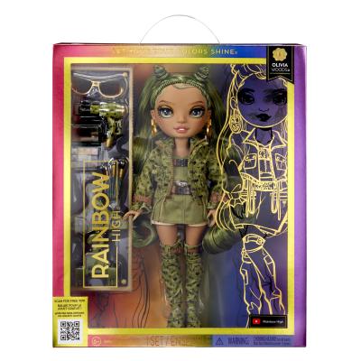 Rainbow High Green Fashion Doll- Olivia Woods