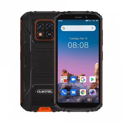 Oukitel WP18 15,1 cm (5.93") Double SIM Android 11 4G USB Type-C 4 Go 32 Go 12500 mAh Noir, Orange