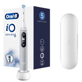 Oral-B iO - 6 - Spazzolino Elettrico Grigio Designed By Braun