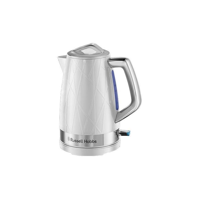 ▷ Russell Hobbs 28080-70 bollitore elettrico 1,7 L 2400 W Stainless steel,  Bianco