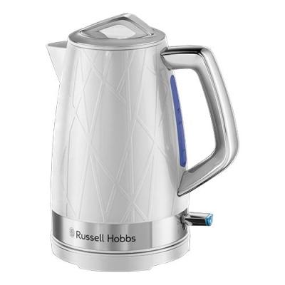 Russell Hobbs 28080-70 bollitore elettrico 1,7 L 2400 W Stainless steel, Bianco