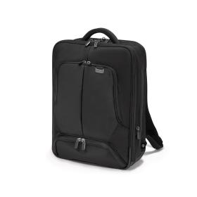 DICOTA Eco Backpack PRO sac à dos Noir Polyester, Polyéthylène téréphthalate (PET)