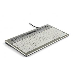 BakkerElkhuizen S-board 840 teclado USB Inglés Gris