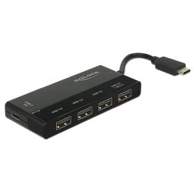 DeLOCK 62793 Schnittstellen-Hub USB 3.2 Gen 1 (3.1 Gen 1) Type-C 5000 Mbit s