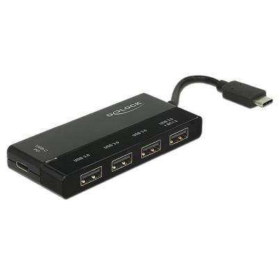DeLOCK 62793 Schnittstellen-Hub USB 3.2 Gen 1 (3.1 Gen 1) Type-C 5000 Mbit s