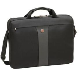 Wenger SwissGear Legacy 17 laptop case 43.2 cm (17") Briefcase Black, Grey
