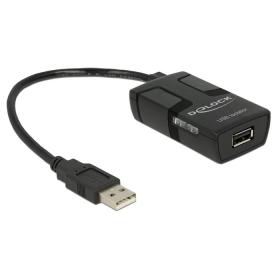 DeLOCK 62588 USB cable 0.15 m USB A Black
