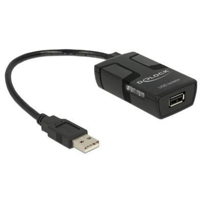 DeLOCK 62588 cavo USB 0,15 m USB A Nero