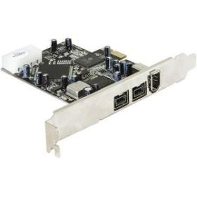 DeLOCK PCI Express card FireWire A   B scheda di interfaccia e adattatore