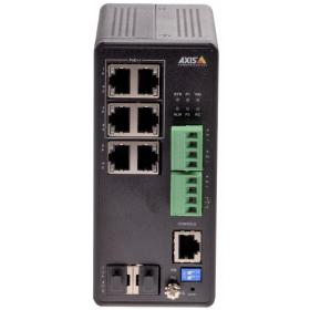 Axis 01633-001 switch Gestionado Gigabit Ethernet (10 100 1000) Energía sobre Ethernet (PoE) Negro