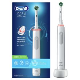 Oral-B PRO 80332091 brosse à dents électrique Adulte Gris, Blanc